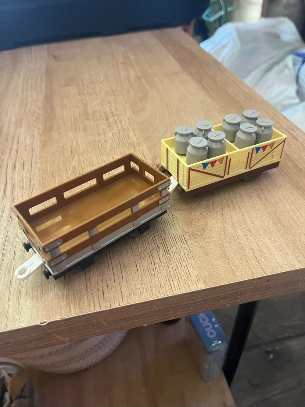 Thomas & Friends 9 cars including Shaking Milk Truck Trackmaster Plarail